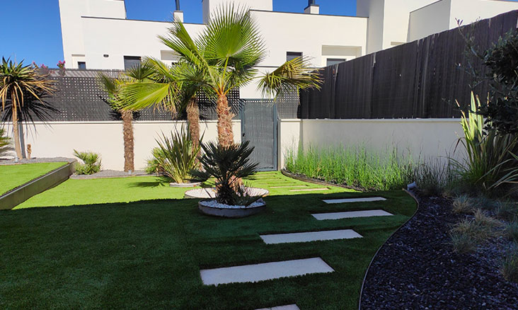 jardineria y paisajismo en chalets